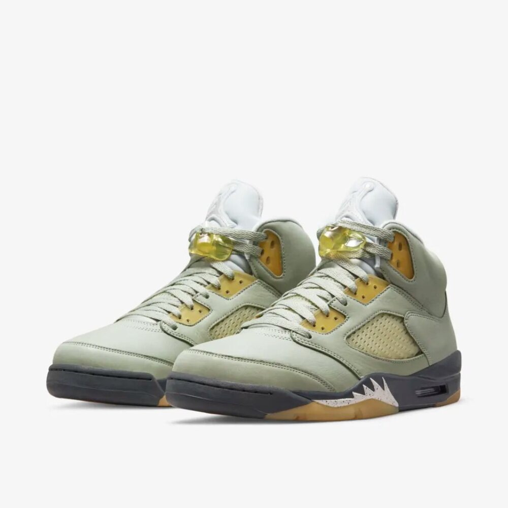 Nike Air Jordan 5 Jade Horizon Size 7.5 Green Pre-Owned